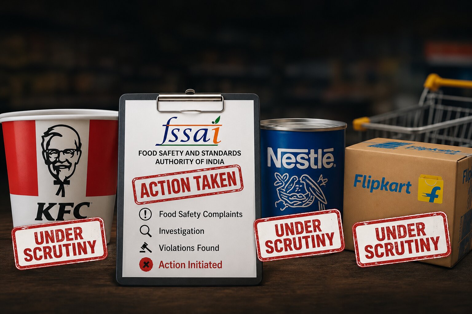 FSSAI Serves Notices To KFC, Nestle, Flipkart Over Hygiene And Pest Complaints